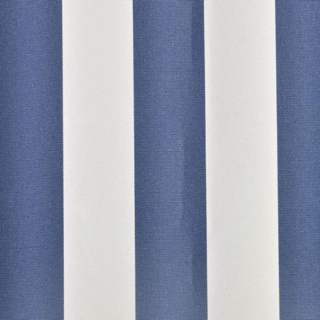 Vidaxl LaFeldoek 350x250 cm Leinwand Blau und Weiß