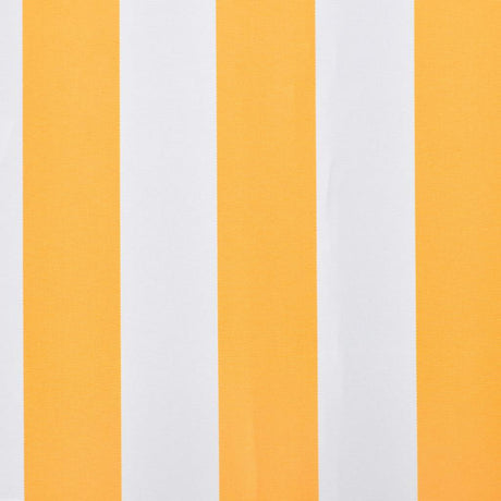 Vidaxl LaFeldoek 450 x 300 cm Leinwand Orange und Weiß