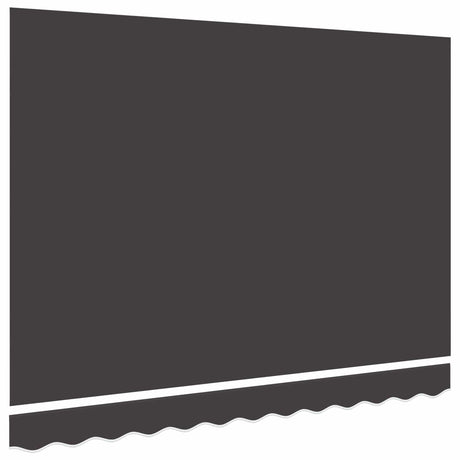 Vidaxl LaFeldoek 300x250 cm Leinwand Anthrazit