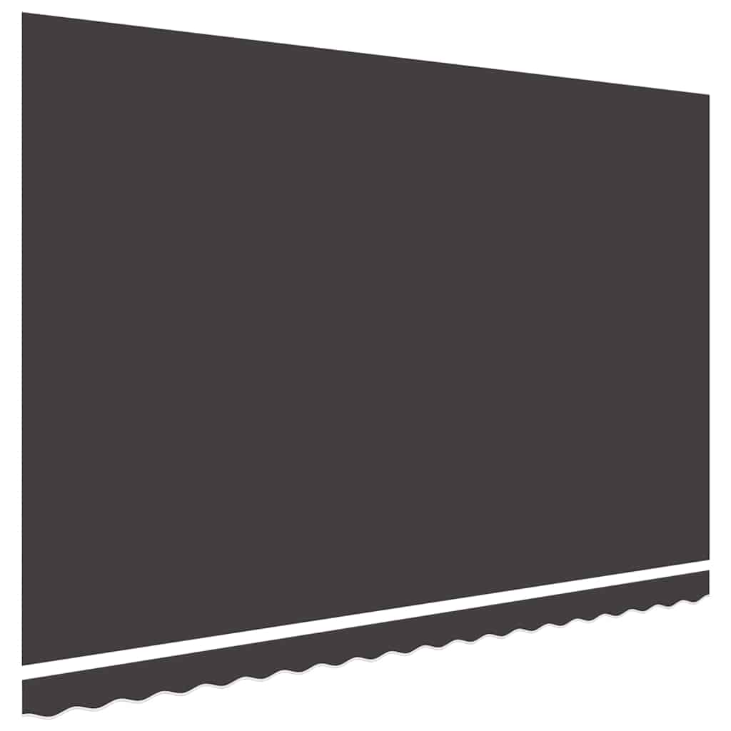 Vidaxl LaFeldoek 400x300 cm Leinwand Anthrazit