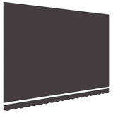 Vidaxl LaFeldoek 400x300 cm Leinwand Anthrazit
