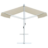 Vidaxl Luifel abgelöst 4x3 m Creme