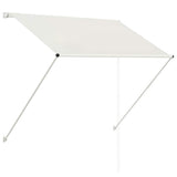 Vidaxl Luifel erstreckt sich 150 x 150 cm Creme