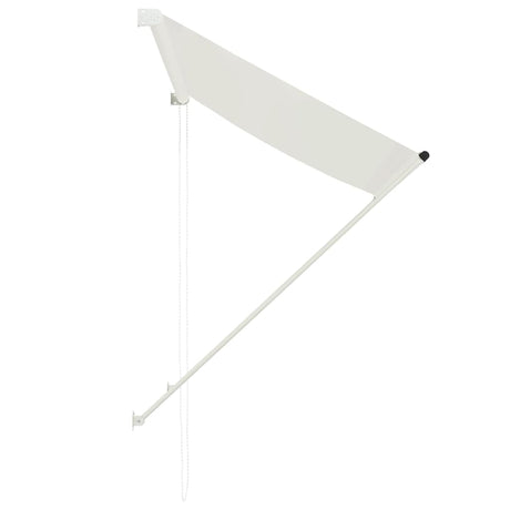 Vidaxl Luifel erstreckt sich 150 x 150 cm Creme