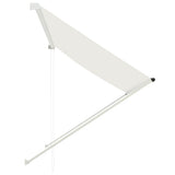 Vidaxx ausziehbare Markise 200x150 cm creme