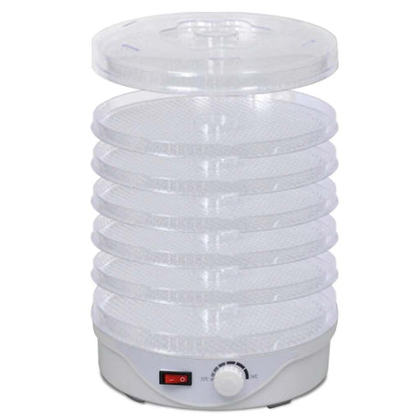 Vidaxl voedseldroger rond 250 w 6 lades