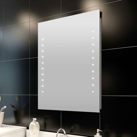Vidaxl badkamerspiegel met leds 60x80 cm