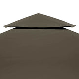 Vidaxl Prieverkak 2-layer 4x3m 310 g m² Taupe