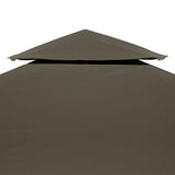 Vidaxl Prieverkak 2-layer 4x3m 310 g m² Taupe