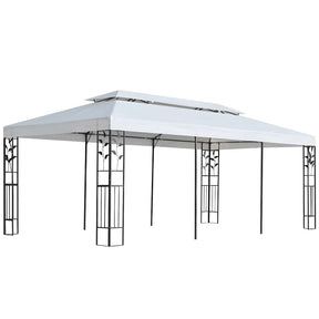 Vidaxl partytentdoek wit 300 x 600 cm polyester