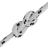 Vidaxl -Bootseil geflochten 6 mm 500 m Polyesterweiß