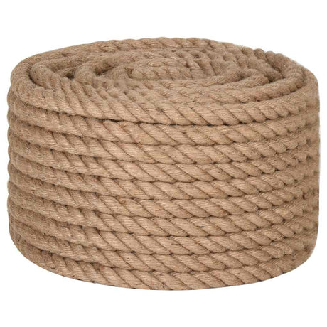 Vidaxl -Seil 20 mm 100 m 100% Jute