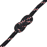 VIDAXL -Startseil 10 mm 250 m Polypropylenschwarz