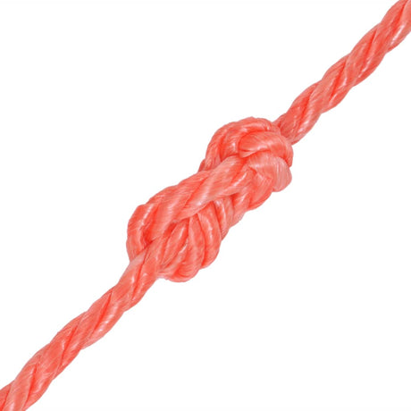 VidaXL Seil gedreht 14 mm 100 m Polypropylen Orange