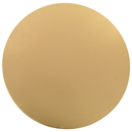 VIDAXL 2 ST TABELLE DRECKEN DEM 60 CM GOLD