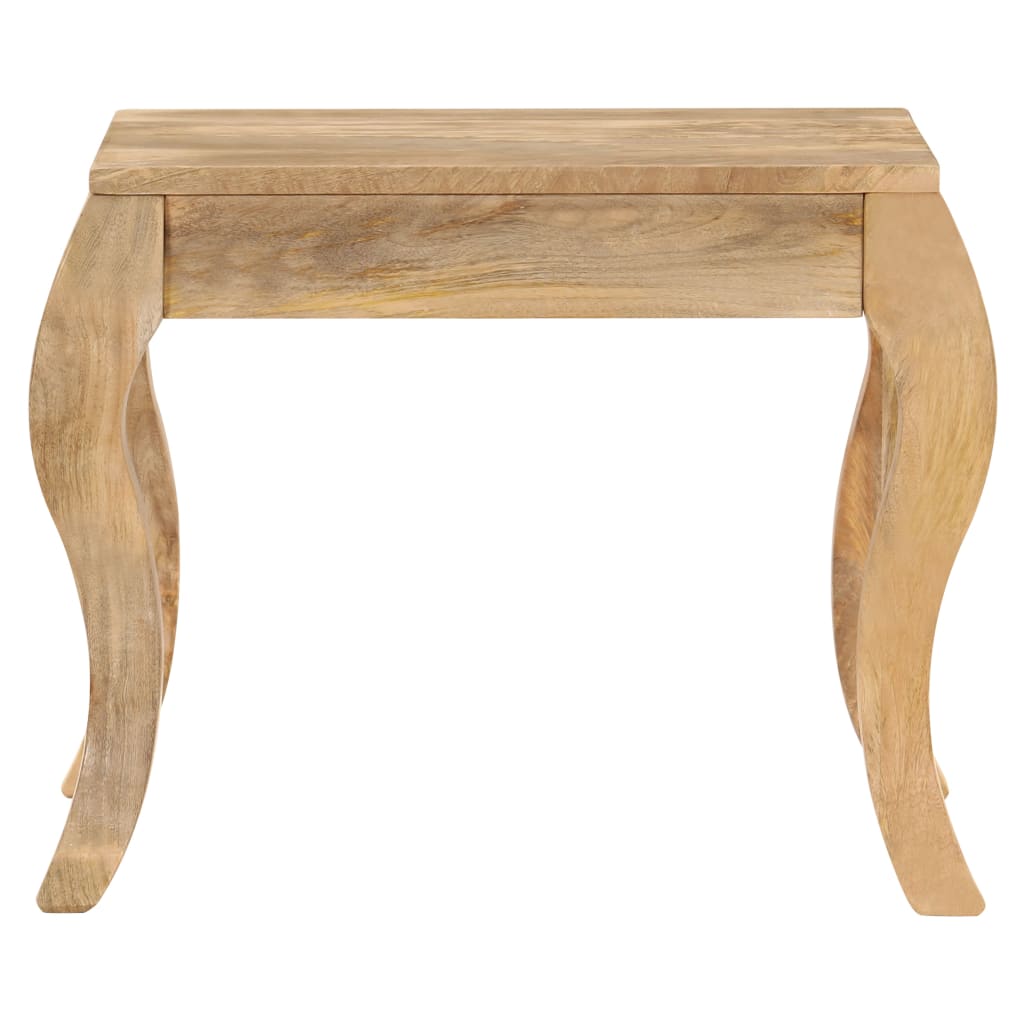 Vidaxl bijzettafel 45x45x40 cm massief mangohout