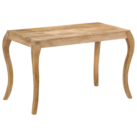Vidaxl eettafel 118x60x76 cm massief mangohout