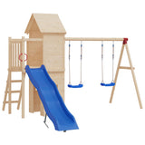 VIDAXL Swing -Sitze 2 ST mit Seilen 37x15 cm Polyethylenblau