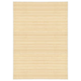 Vidaxl Teppich 160x230 cm Bambus Natural