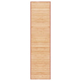 Vidaxl Teppich 80x300 cm Bamboo Brown