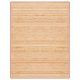 Vidaxl Teppich 150x200 cm Bambusbraun