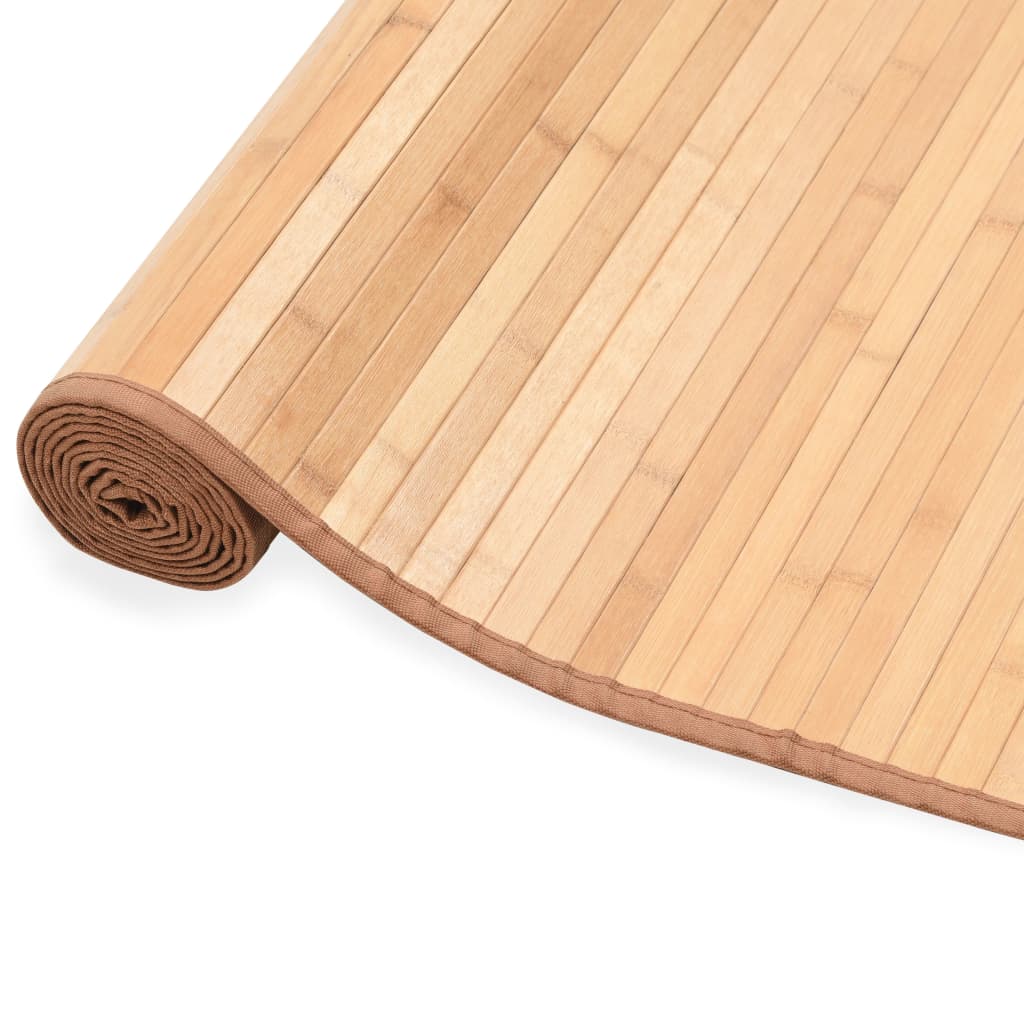 Vidaxl Teppich 150x200 cm Bambusbraun