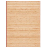 Vidaxl Teppich 160x230 cm Bambusbraun
