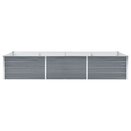 Vidaxl Pflanzer Einsatz 240x80x45 cm verzinkter Stahl grau