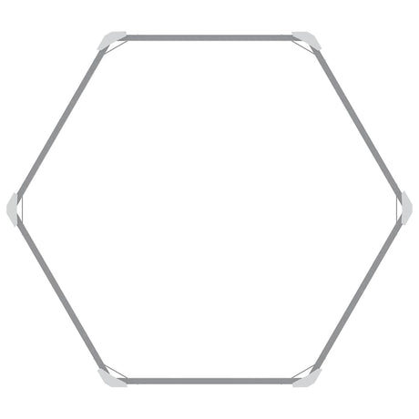VIDAXL -Pflanzer erhoben 129x129x77 cm verzinktes Stahlgrün