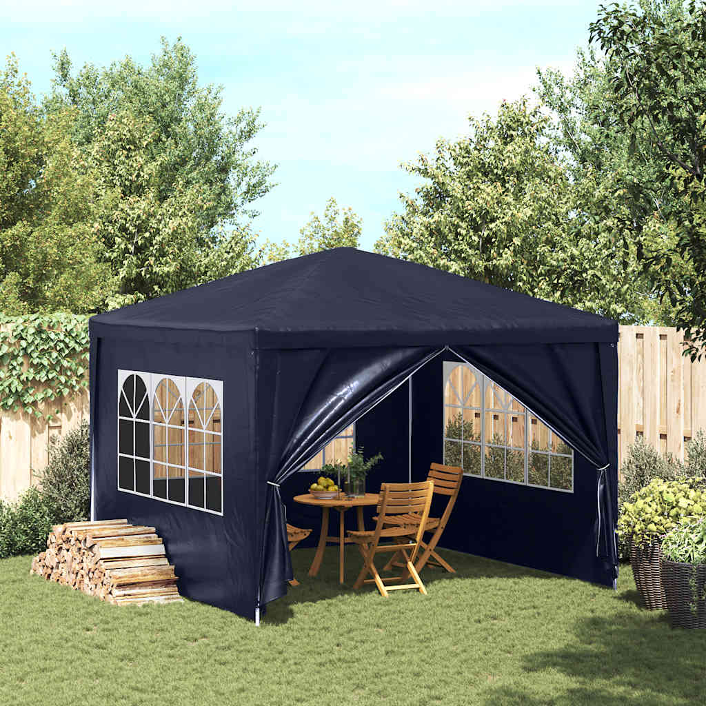 Vidaxl Partytent 3x3 m blau