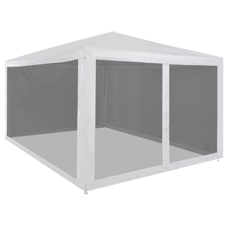 VIDAXL -Partyzelt mit 4 -Mesh -Seitenwänden 4x3 m