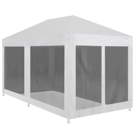 VIDAXL -Partyzelt mit 6 -Mesh -Seitenwänden 6x3 m
