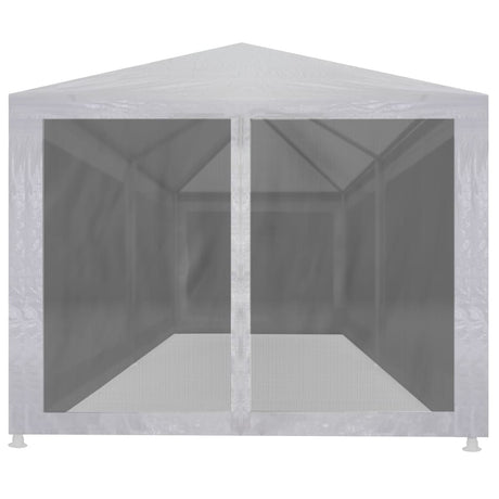 VIDAXL -Partyzelt mit 6 -Mesh -Seitenwänden 6x3 m