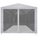 VIDAXL -Partyzelt mit 6 -Mesh -Seitenwänden 6x3 m