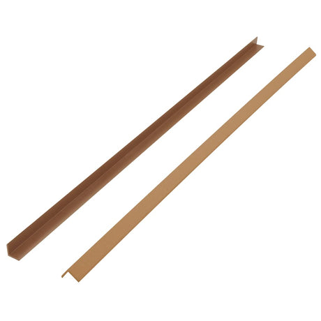 Vidaxl Terrassen-Ecksockelleisten 5 Stück 170 cm HKC Teakfarben