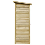VIDAXL -Werkzeug Shed 88x76x175 cm imprägniertes Kiefernholz