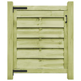 Vidaxl Poort 100x100 cm grün imprägniertes Kiefernholz