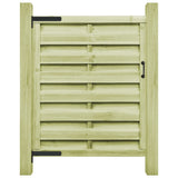 Vidaxl Poort 100x125 cm imprägniertes Kiefernholzgrün