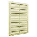 Vidaxl Poort 100x125 cm imprägniertes Kiefernholzgrün