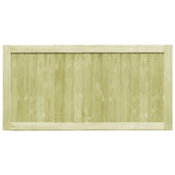 VIDAXL -Ports 2 PCs 300x75 cm imprägnierte Kiefer