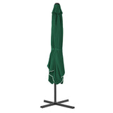 Vidaxl -Parasol mit Stahlpol 250x250 cm Grün