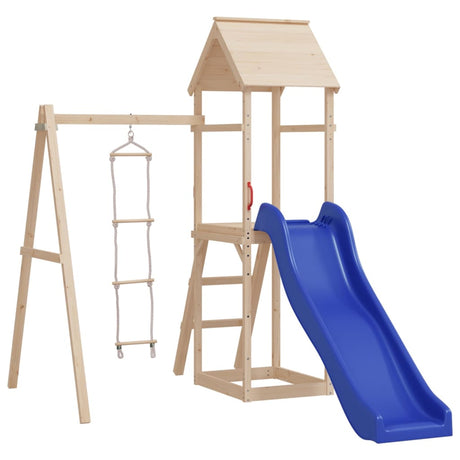 Vidaxl touwladder en veiligheidshandgrepen 30x150,5 cm pe