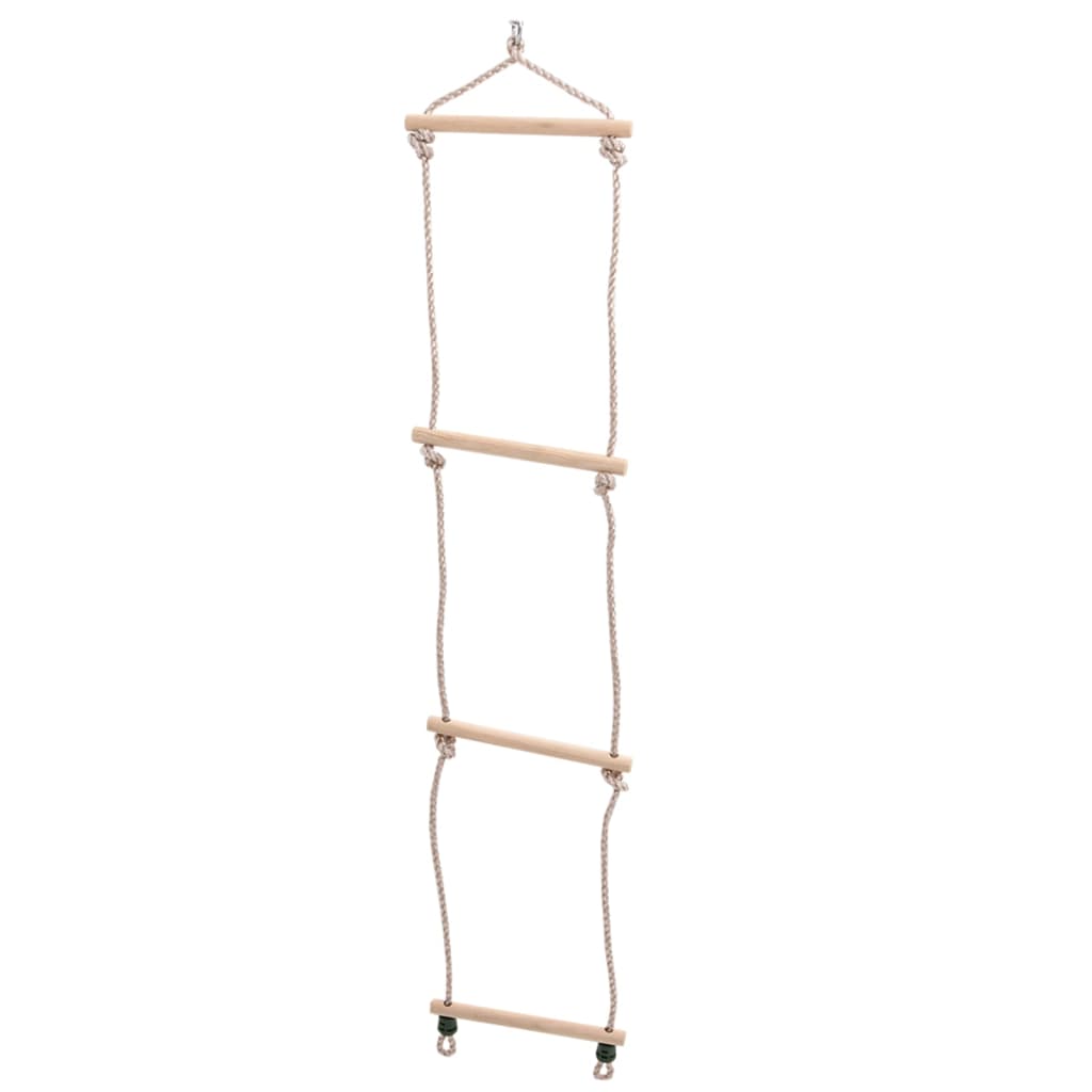 Vidaxl touwladder en veiligheidshandgrepen 30x150,5 cm pe