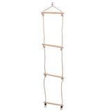 Vidaxl touwladder en veiligheidshandgrepen 30x150,5 cm pe