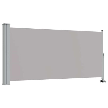 Vidaxx ausziehbarer Gartenschirm 120x300 cm grau