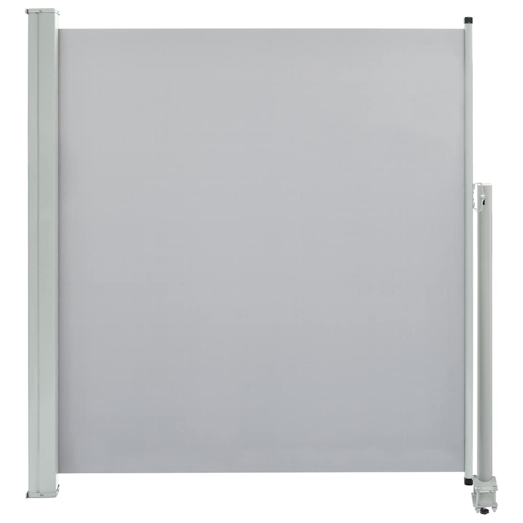 Vidaxl Garden Bildschirm ausziehbar 140 x 300 cm Grau
