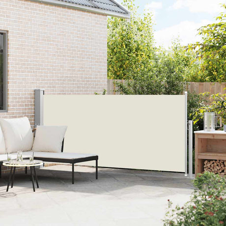 VIDAXL -Windschutzscheibe ausziffabel 140 x 300 cm cremefarben