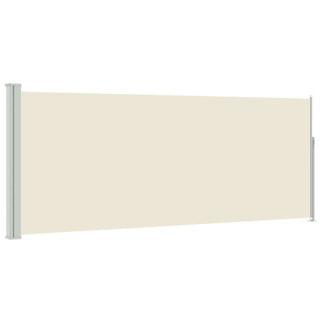 Vidaxx ausziehbarer Windschutz 120x300 cm creme