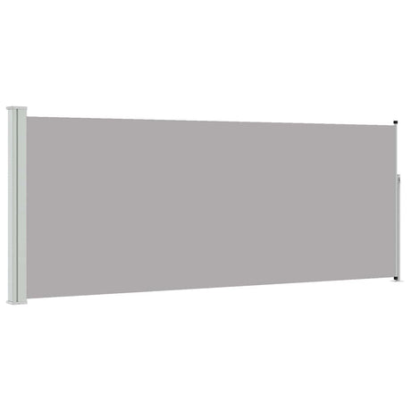 Vidaxx ausziehbarer Windschutz 120x300 cm grau