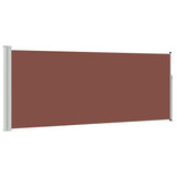 Vidaxx ausziehbarer Windschutz 120x300 cm braun